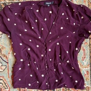MADEWELL Star Patterned Blouse